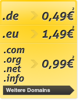 Domain Preise